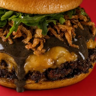 The Don Noir Smash Burger