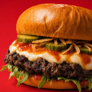 The Gochu Popstar Smash Burger