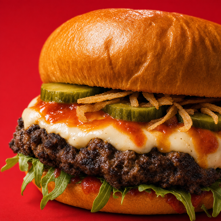 Indulge in Our Smash Burger
